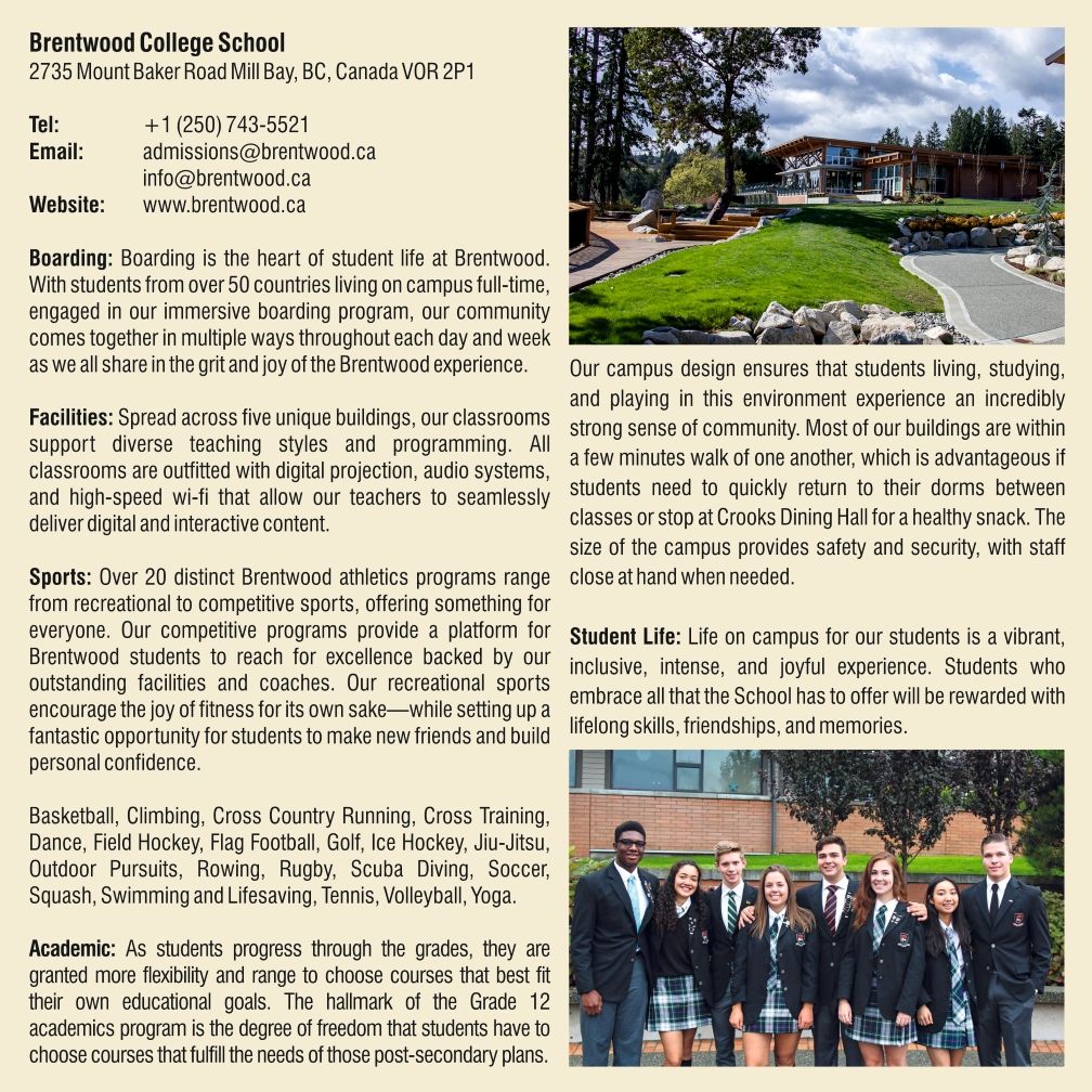 Brentwood College School