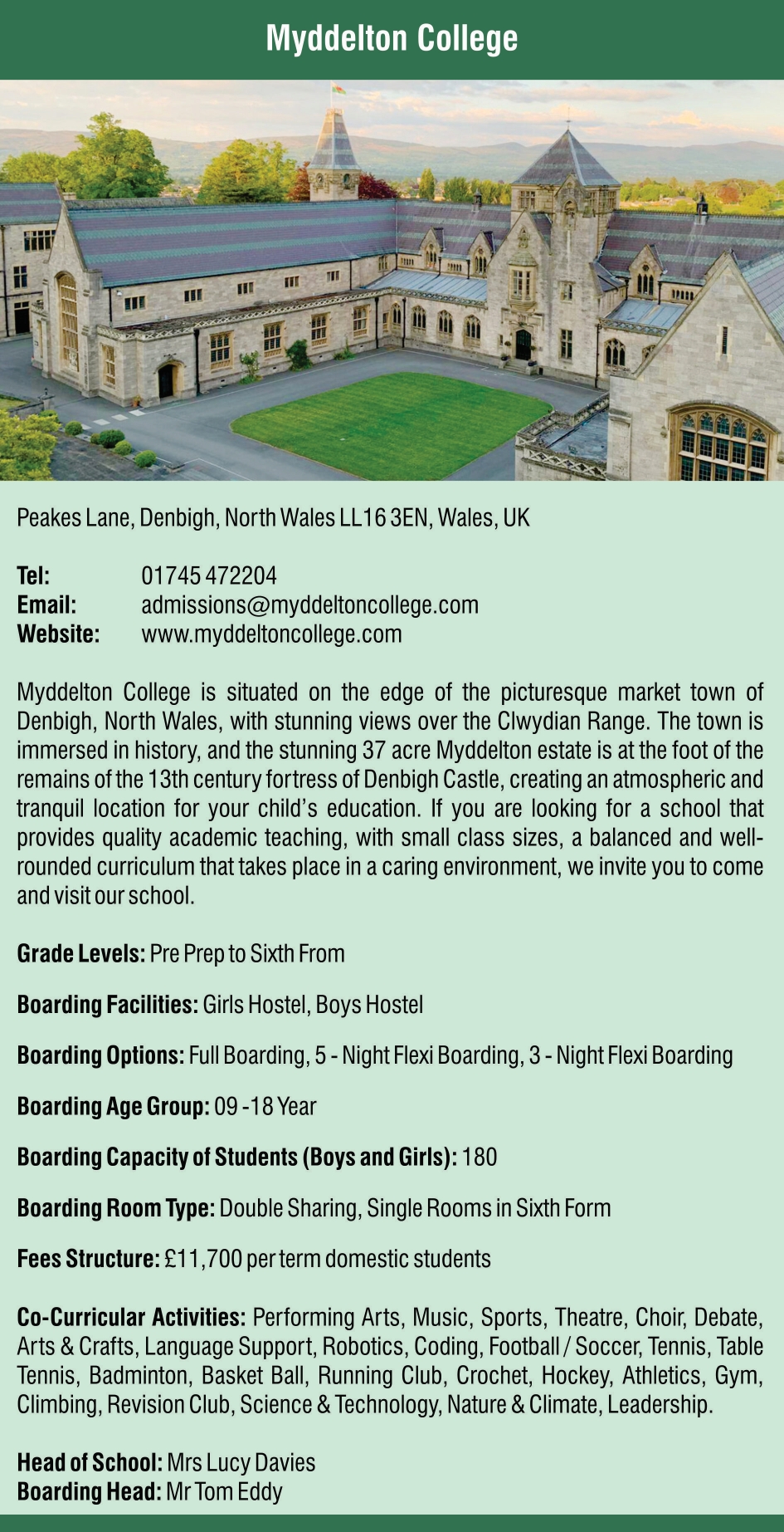 Myddelton College