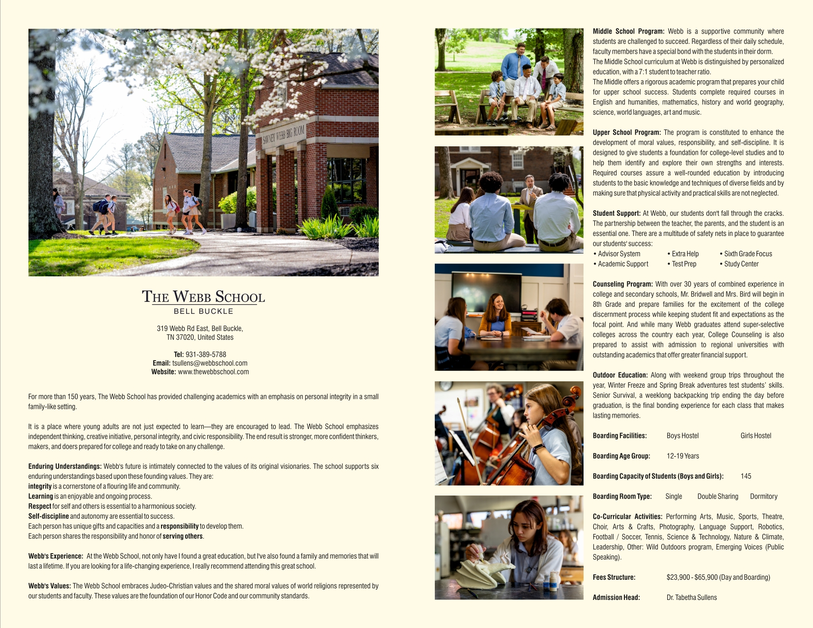 The Webb School, Bell Buckle