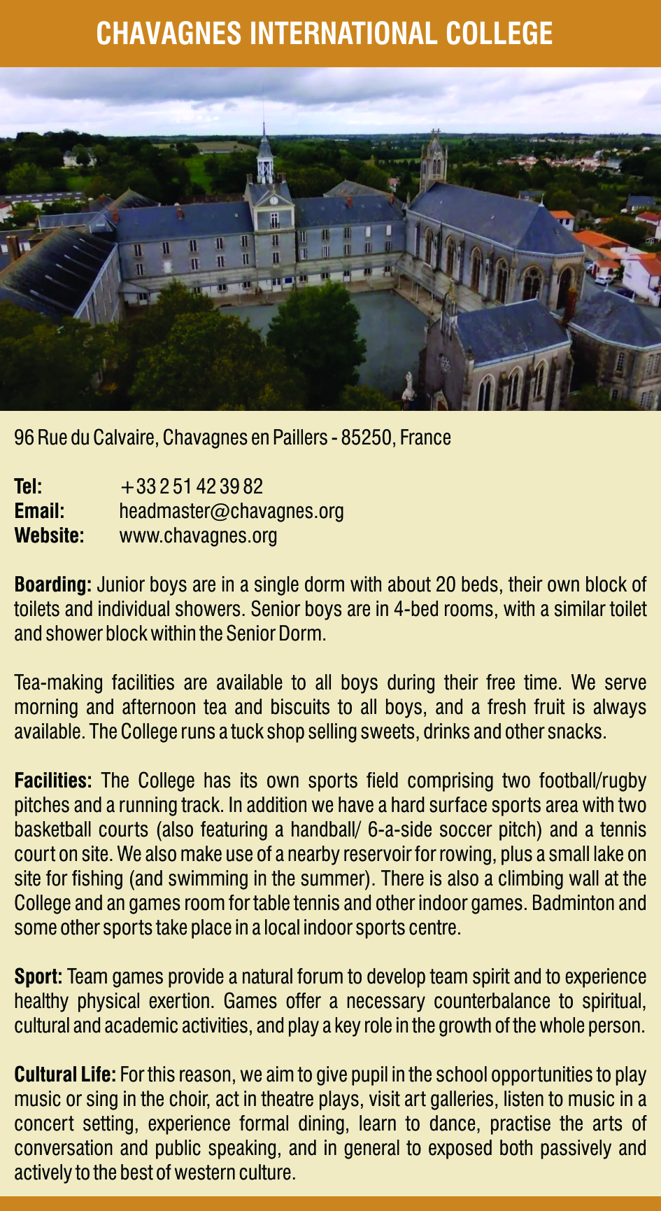 Chavagnes International College
