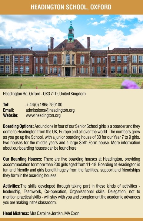 Headington-School-UK