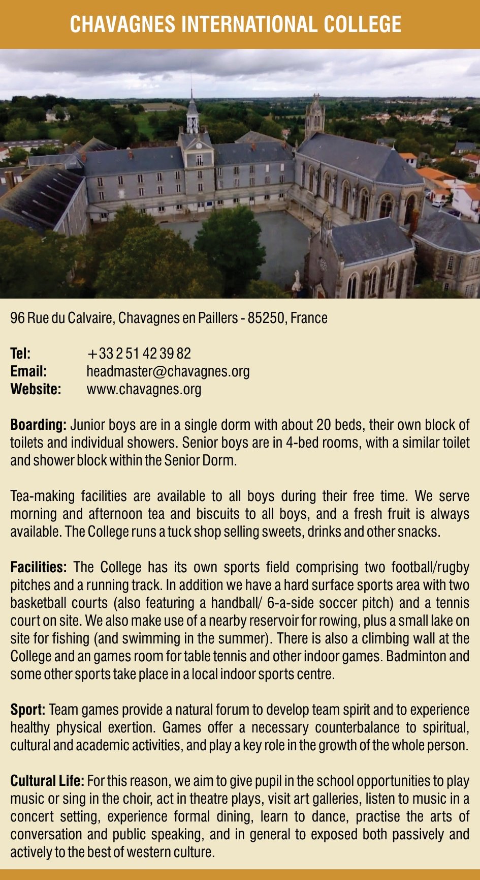 Chavagnes-International-College-France